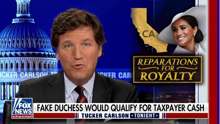 Tucker Carlson: Why Meghan Markle would qualify for reparations