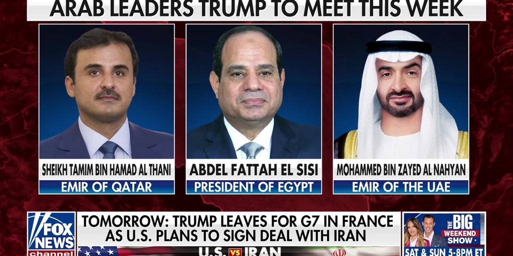 Trump to meet Middle East leaders at G7 amid Iran deal push