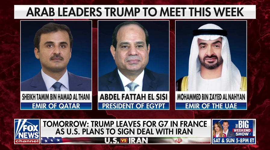 Trump to meet Middle East leaders at G7 amid Iran deal push