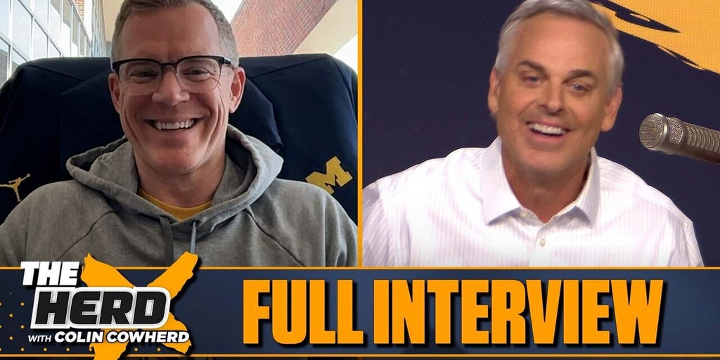 Michigan HC Dusty May on making the Final Four, facing Arizona | FULL INTERVIEW | The Herd