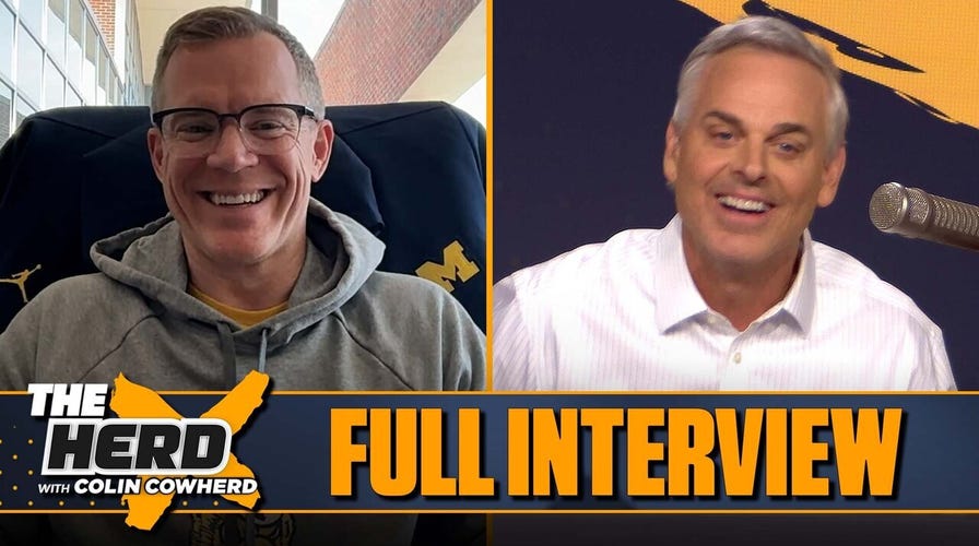 Michigan HC Dusty May on making the Final Four, facing Arizona | FULL INTERVIEW | The Herd