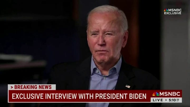 Biden gives fiery response when asked about 'widely shared' belief that he's overseeing a 'genocide' in Gaza