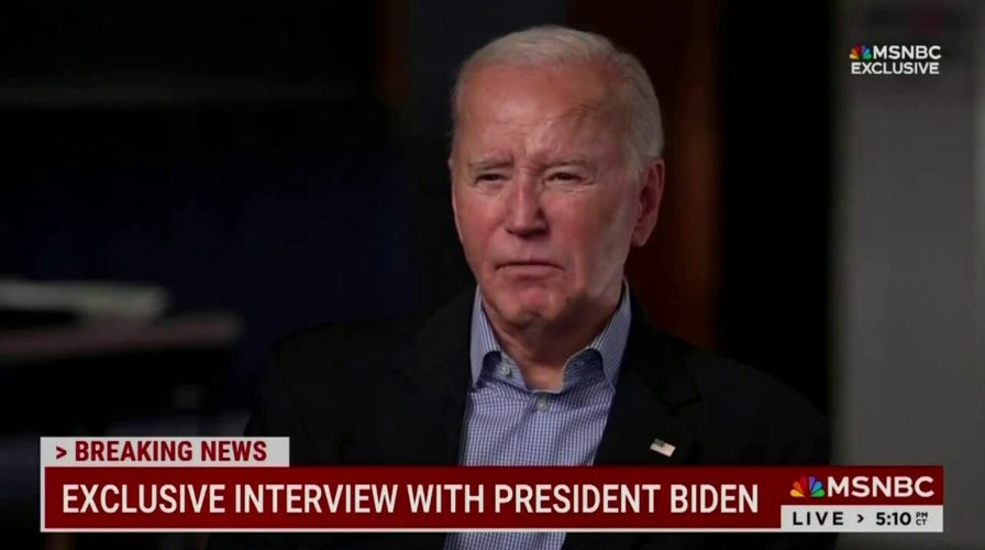 Biden gives fiery response when asked about 'widely shared' belief that he's overseeing a 'genocide' in Gaza