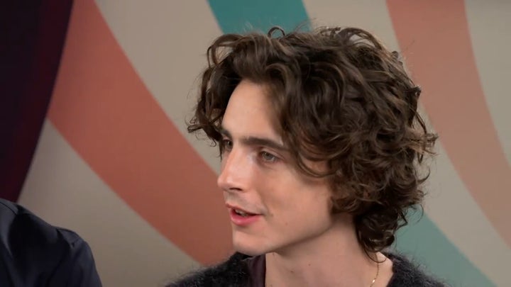 Timothee Chalamet & cast on "Wonka" magic, music, & more