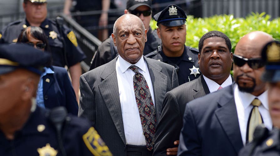 Disgraced comic Bill Cosby addresses media after prison release