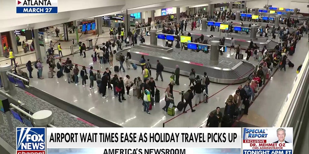 Spring break travel in full swing as TSA agents return