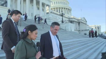 Democratic rep walks away from video of migrants storming border