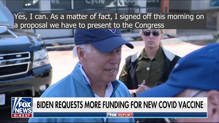 Biden to request more funding for new COVID vaccine