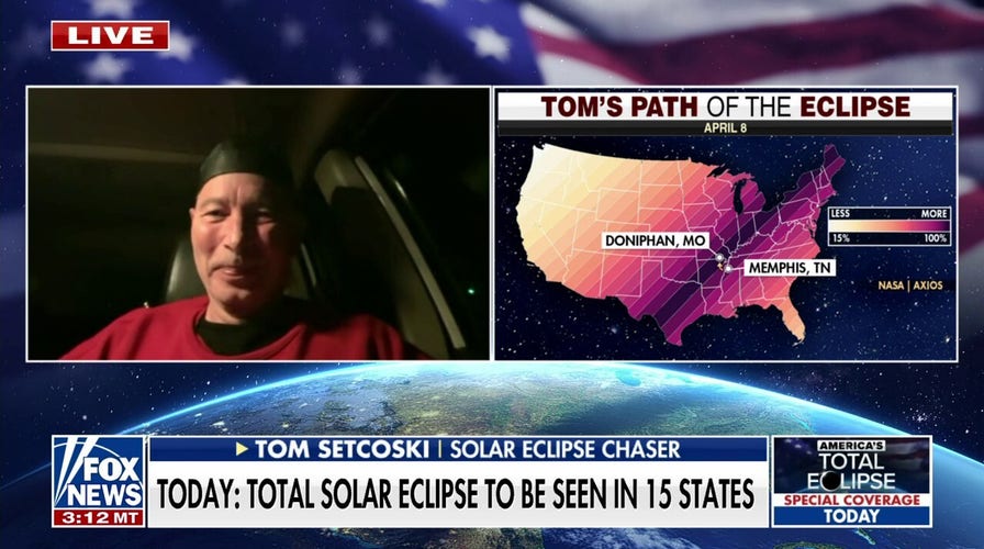 Solar eclipse chaser shares his prepping process to get the best view possible