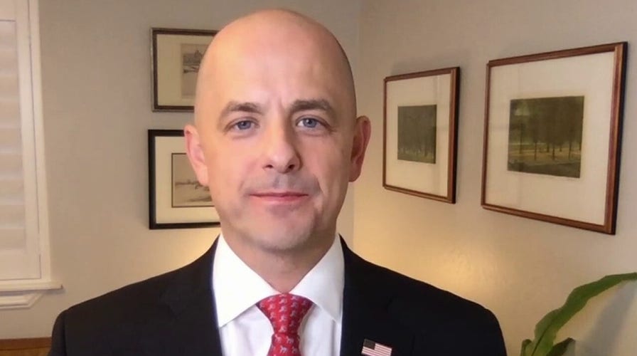 Utah Independent Senate candidate Evan McMullin pushes back on 'Democrat' talk