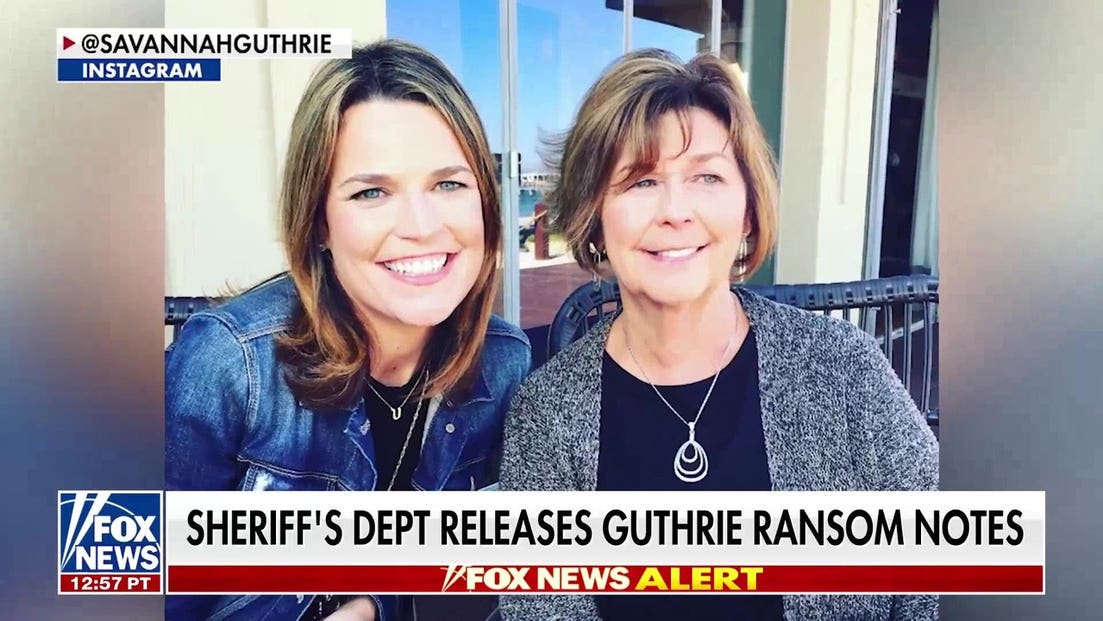 Pima County Sheriff releases Guthrie ransom notes