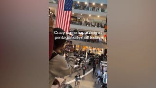 Chaos erupts at busy mall as fights break out