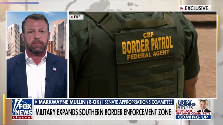  Sen. Mullin praises border wall funding in Trump's ‘big, beautiful bill’