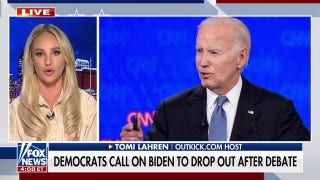 Tomi Lahren casts doubt on Democrats' 'shock' over Biden's debate performance: 'All been part of the plan' - Fox News