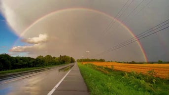 WATCH: Rainbow across NY sky - Fox News