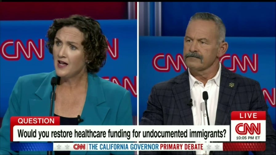 WATCH: California Dem governor candidates back healthcare for illegal immigrants