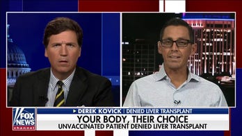 Washington state man claims hospital refusing transplants to the unvaccinated