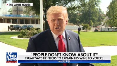 President Trump grades his second administration 'A+'