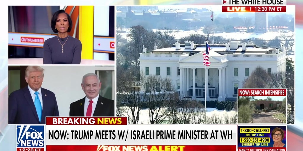 Trump, Netanyahu meet at White House amid Iran talks
