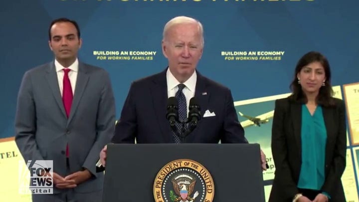 Biden claims extra cost of more legroom on airline seats is 'unfair’ to ‘people of color'