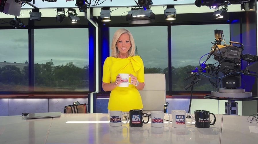 ‘Fox News Sunday’ anchor Shannon Bream showcases the show’s iconic mugs