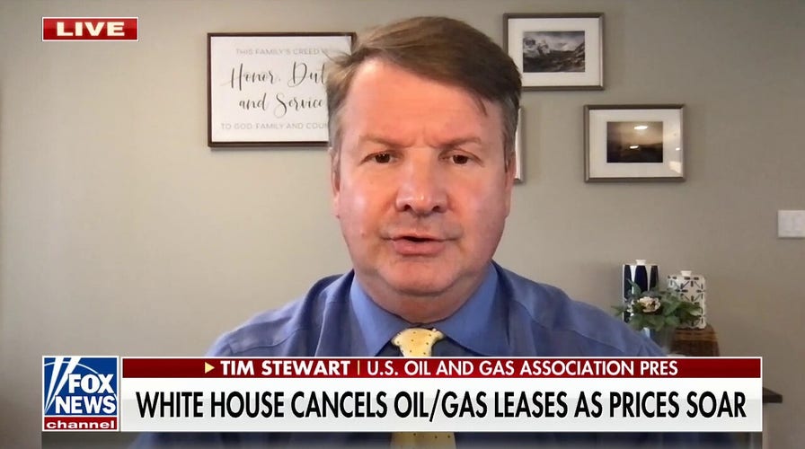 White House cancels oil and gas leases as prices soar