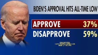 Biden complains of 'negative' press amid all-time low polls in MSNBC interview - Fox News