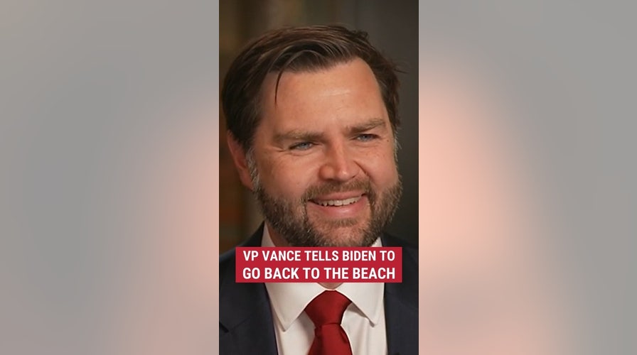 VP Vance tells Biden to go back to the beach