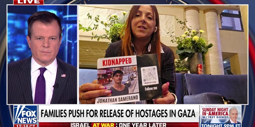 Families push for release of hostages in Gaza