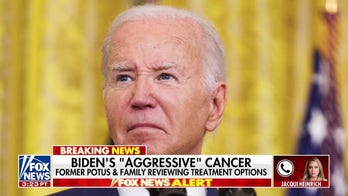 Biden and family reviewing treatment options for 'aggressive' cancer diagnosis