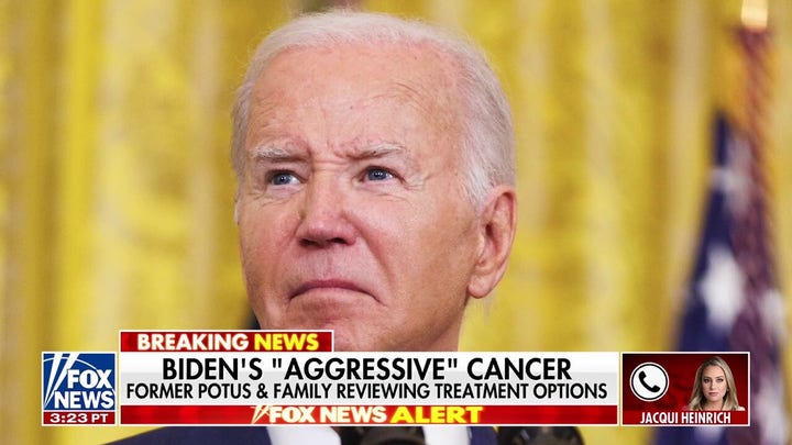 Biden and family reviewing treatment options for 'aggressive' cancer diagnosis