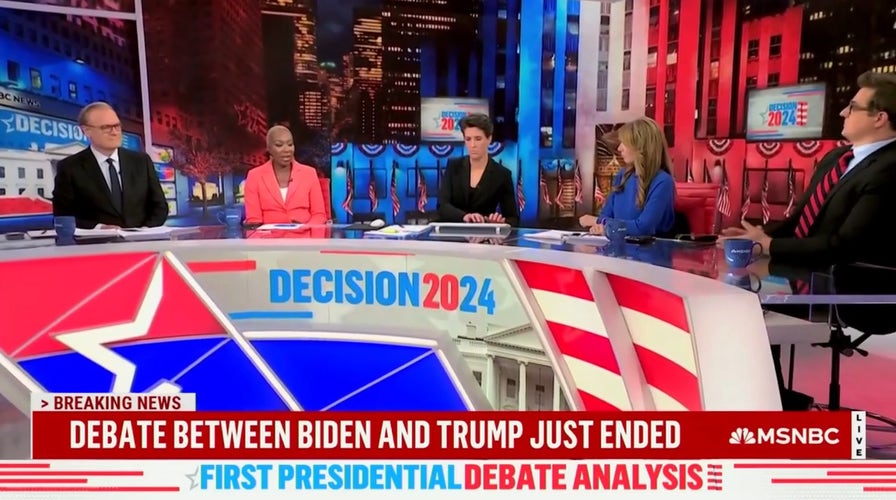 MSNBC host Joy Reid said Democrats are on the verge of a 'full fledged panic' after Biden's 'extremely weak' performance
