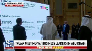 Trump meets with business leaders in Abu Dhabi