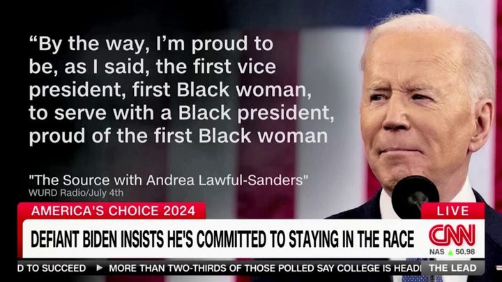 CNN host plays montage of Biden being not coherent, says president has not assuaged age concerns