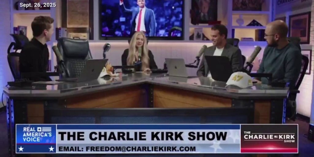Erika Kirk recounts how her mom told Charlie he'd be the 'Rush Limbaugh of your generation'