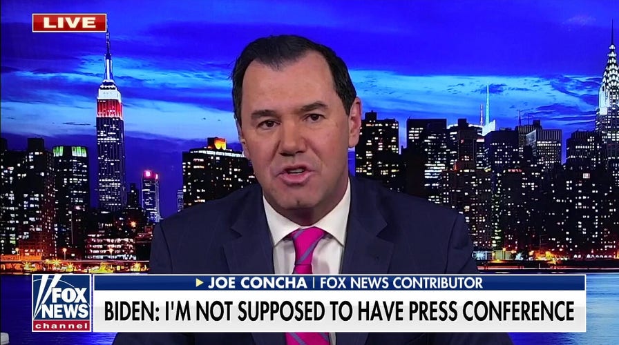 Joe Concha rips Biden administration: 'They are always caught off guard'