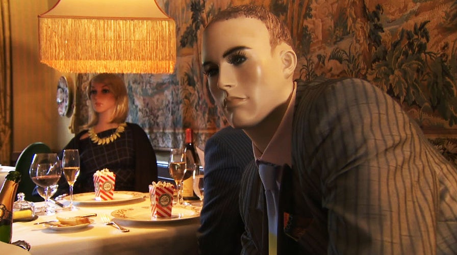 How would you feel eating dinner next to a mannequin?
