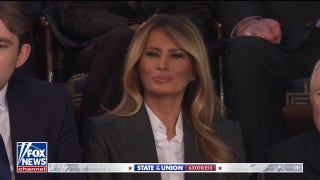 Trump praises Melania's initiatives, quips she gets more bipartisan support than he does