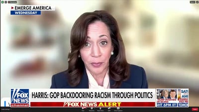 Kamala Harris accuses Republicans of ‘red-state cheating’