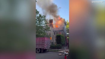 Two-alarm fire rips through three-story mansion in DC near Obama residence 