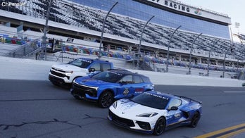 Chevy debuts high-powered EV prototype pace car at Daytona 500