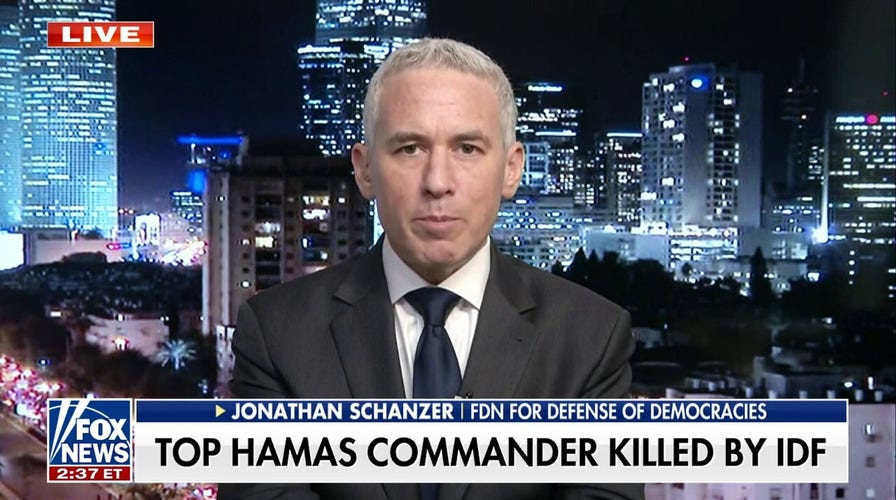 Killing of top Hamas leader looks more like a 'debilitating blow' that the Israeli's are delivering: Jonathan Schanzer