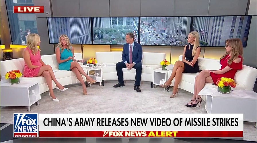 China releases new video of missile strikes as Pelosi begins tour of Asia