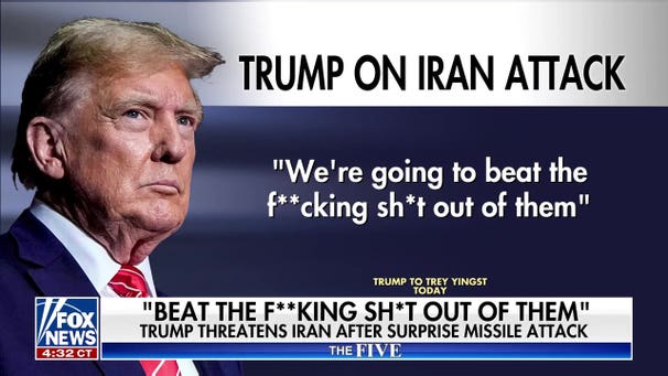 Trump warns Iran: 'It's our turn'