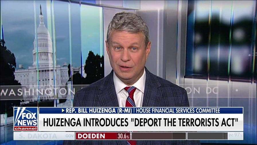 Rep Huizenga discusses Iran war powers and introduces 'Deport the Terrorists Act'