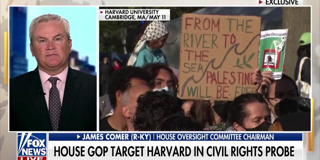 Comer puts Harvard on notice over federal funding