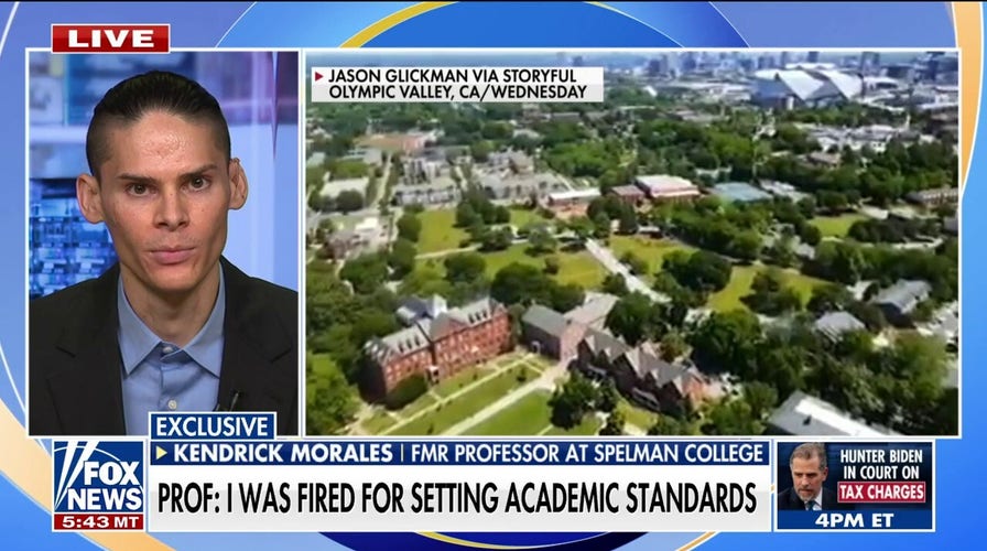 Former Atlanta professor says he was fired for refusing to change students' grades