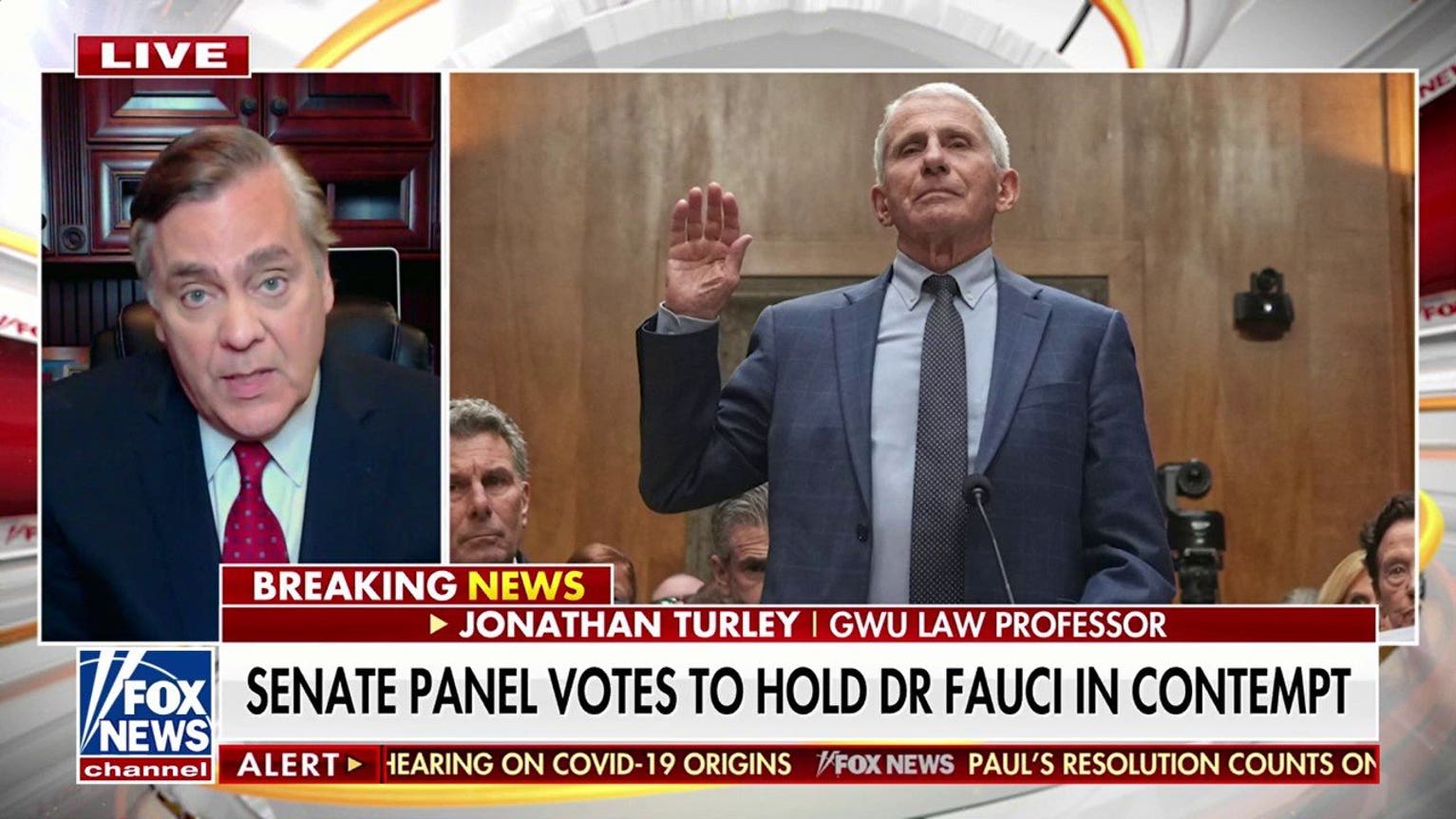 Senate panel votes to hold Dr Anthony Fauci in contempt