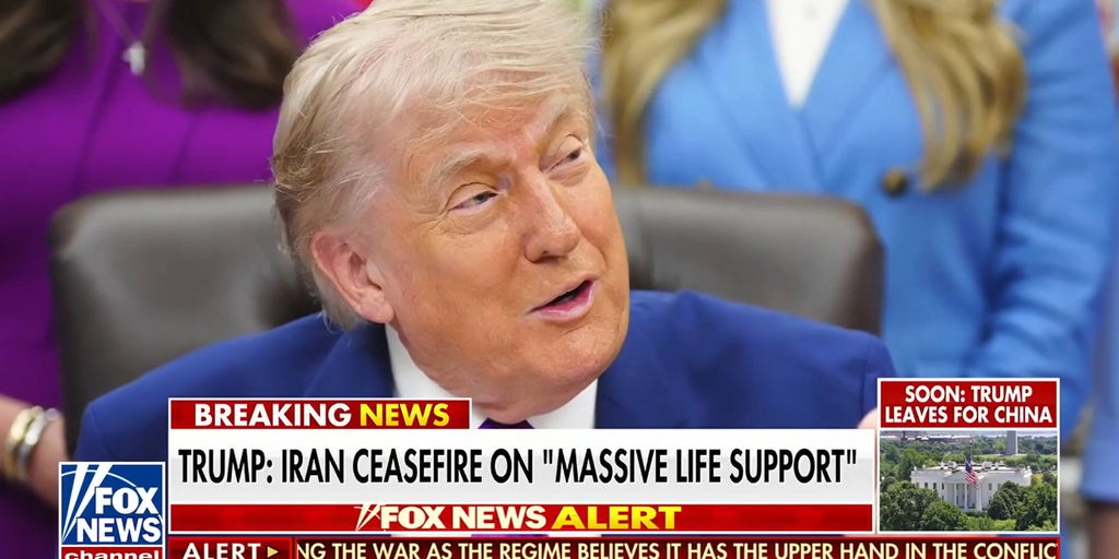 Iran ceasefire on 'massive life support' as Trump weighs military options