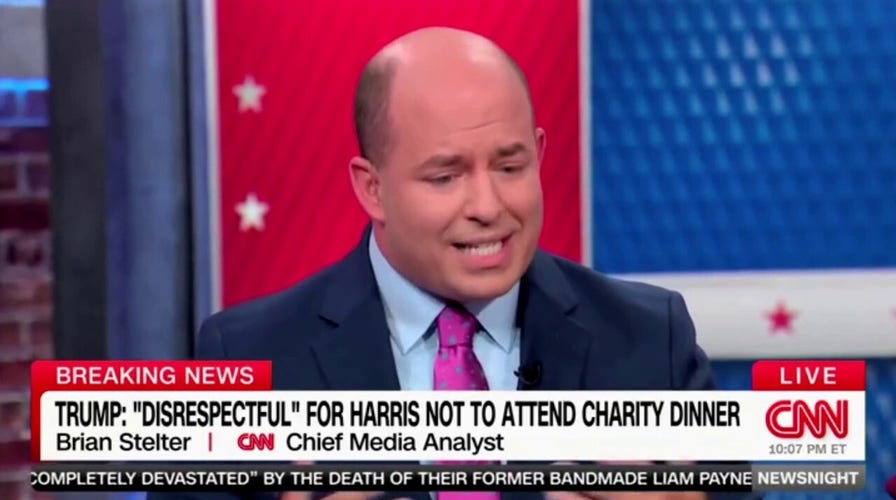 Major CNN Trump critic Brian Stelter admits Trump ‘was funny’ during Al Smith Dinner: ‘A few great jokes’